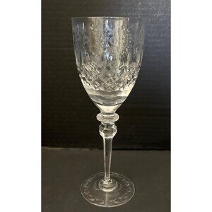 Rogaska Crystal Gallia Wine Glass 9 1/2” France 1990’s